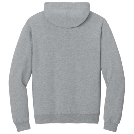 Jerzees IC49M Ultimate Unisex CVC Ring Spun Hooded Sweatshirt - Athletic Heather