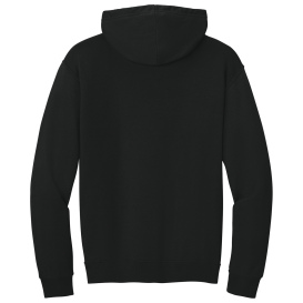 Jerzees IC49M Ultimate Unisex CVC Ring Spun Hooded Sweatshirt - Black Ink
