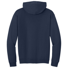 Jerzees IC49M Ultimate Unisex CVC Ring Spun Hooded Sweatshirt - J Navy