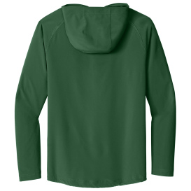 Sport-Tek JST488 Repeat 1/2-Zip Long Sleeve Hooded Jacket - Forest Green