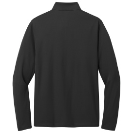 Port Authority K112 Dry Zone UV Micro-Mesh 1/4-Zip - Deep Black