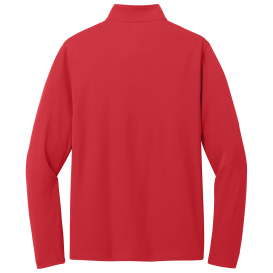 Port Authority K112 Dry Zone UV Micro-Mesh 1/4-Zip - Rich Red