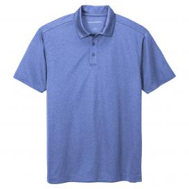 Port Authority K542 Heathered Silk Touch Performance Polo - Moonlight Blue Heather