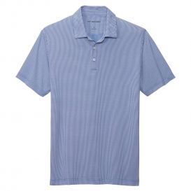 Port Authority K646 Gingham Polo - True Royal/White