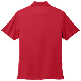Port Authority K683 City Stretch Flat Knit Polo - Engine Red