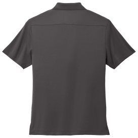 Port Authority K683 City Stretch Flat Knit Polo - Graphite