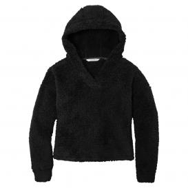 Port Authority L132 Ladies Cozy Fleece Hoodie - Black