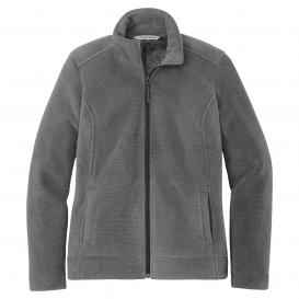 Port Authority L211 Ladies Ultra Warm Brushed Fleece Jacket - Gusty Grey/Sterling Grey