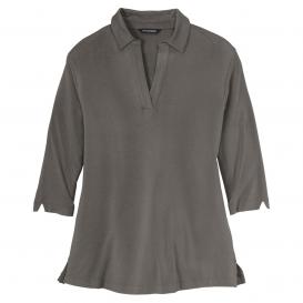 Port Authority LK5601 Ladies Luxe Knit Tunic - Sterling Grey