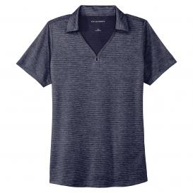 Port Authority LK585 Ladies Shadow Stripe Polo - River Blue Navy