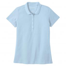 Port Authority LK810 Ladies SuperPro React Polo - Cloud Blue