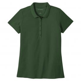 Port Authority LK810 Ladies SuperPro React Polo - Dark Green