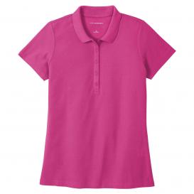 Port Authority LK810 Ladies SuperPro React Polo - Wild Berry