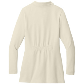 Port Authority LK820 Ladies Breakwater Open Cardigan - Parchment