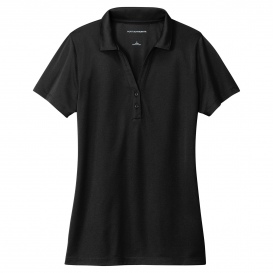 Port Authority LK863 Ladies Recycled Performance Polo - Deep Black