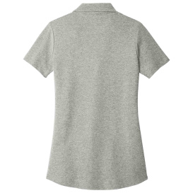 Port Authority LK867 Ladies C-FREE Cotton Blend Pique Polo - Deep Smoke Heather