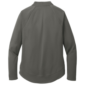 Port Authority LK870 Ladies C-Free Cypress 1/4-Zip - Grey Steel