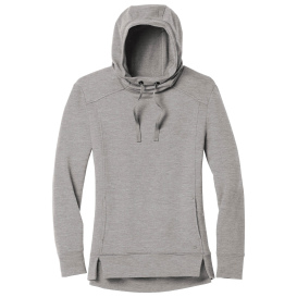 OGIO LOG810 Ladies Luuma Pullover Fleece Hoodie - Petrol Grey Heather