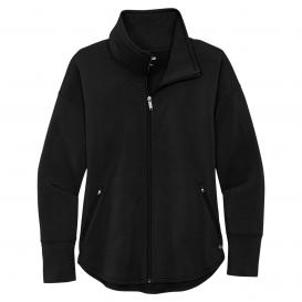 OGIO LOG812 Ladies Luuma Full-Zip Fleece - Blacktop