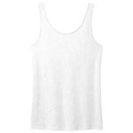 Port & Company LPC099TT Ladies Beach Wash Garment-Dyed Tank - White