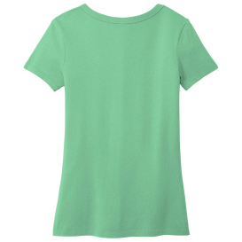 Port & Company LPC099V Ladies Beach Wash Garment-Dyed V-Neck Tee - Jadeite