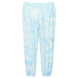 Port & Company LPC140P Ladies Beach Was Cloud Tie-Dye Sweatpant - Glacier
