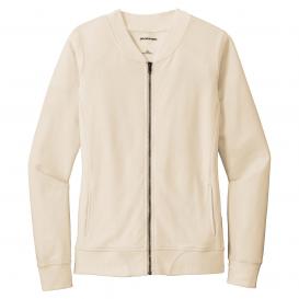 Sport-Tek LST274 Ladies Lightweight French Terry Bomber - Ecru