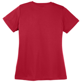 Sport-Tek LST350 Ladies Competitor Tee - Deep Red