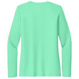 Sport-Tek LST420LS Ladies Posi-UV Pro Long Sleeve - Bright Seafoam 