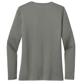 Sport-Tek LST420LS Ladies Posi-UV Pro Long Sleeve - Dark Smoke Grey
