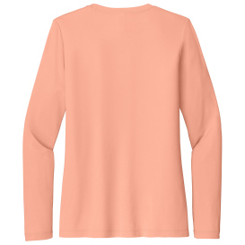 Sport-Tek LST420LS Ladies Posi-UV Pro Long Sleeve - Soft Coral
