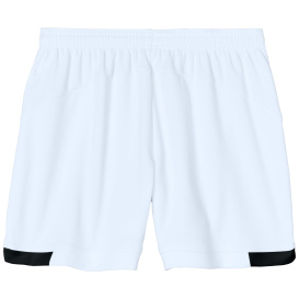 Sport-Tek LST442 Ladies Club 5" Shorts - White/Black