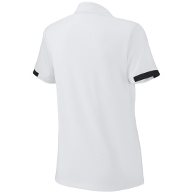 Sport-Tek LST444 Ladies Club Colorblock Polo - White/Black