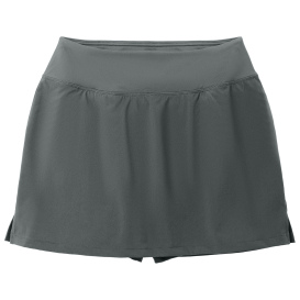 Sport-Tek LST486 Ladies Repeat Skorts - Iron Grey