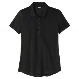 Sport-Tek LST530 Ladies PosiCharge Strive Polo - Black