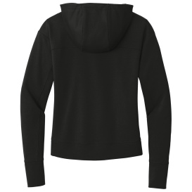 Sport-Tek LST562 Ladies Sport-Wick Flex Fleece Pullover Hoodie - Black
