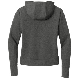 Sport-Tek LST562 Ladies Sport-Wick Flex Fleece Pullover Hoodie - Dark Grey Heather