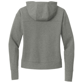 Sport-Tek LST562 Ladies Sport-Wick Flex Fleece Pullover Hoodie - Light Grey Heather