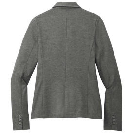 Mercer+Mettle MM3031 Women's Relaxed Knit Blazer - Storm Grey Heather