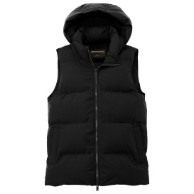Mercer+Mettle MM7217 Women's Puffy Vest - Deep Black