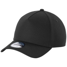 New Era NE211 A-Frame Snapback Cap - Black