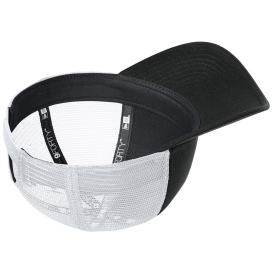 New Era NE212 A-Frame Snapback Mesh Back Cap - Black/White