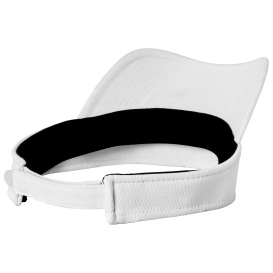 New Era NE219 Performance Dash Adjustable Visor - White