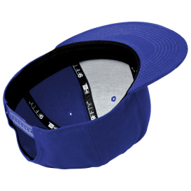 New Era NE4020 Standard Fit Flat Bill Snapback Cap - Royal