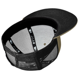 New Era NE4030 Standard Fit Snapback Trucker Cap - Olive/Black