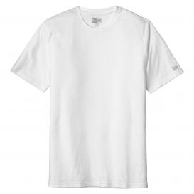 New Era NEA135 Tri-Blend Tee - Fan White Solid