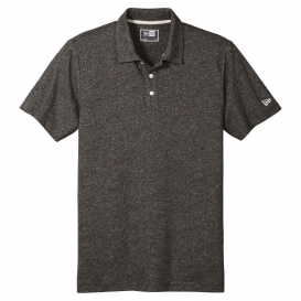 New Era NEA301 Slub Twist Polo - Black Twist