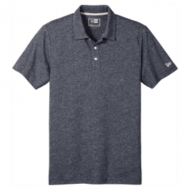 New Era NEA301 Slub Twist Polo - True Navy Twist