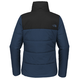 The North Face NF0A7V6K Ladies Chest Logo Everyday Insulated Jacket - Shady Blue