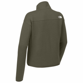 The North Face NF0A8C5H Ladies Double-Knit 1/2-Zip Fleece - New Taupe Green
